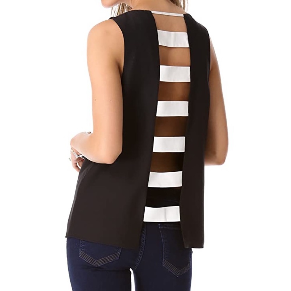 Parker Brenna Combo Open Back Top
